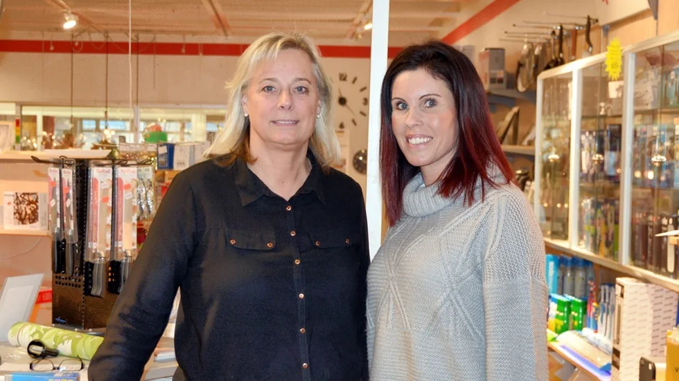 Pia Nilsson lämnar snart över driften av Dahlbergs - Elkedjan till Linda Höög. Foto: Anders Sjögren.