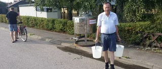 Mantorp drabbat av torka