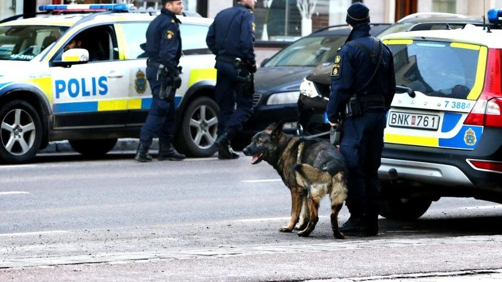 Polisens razzia den 8 december 2015.