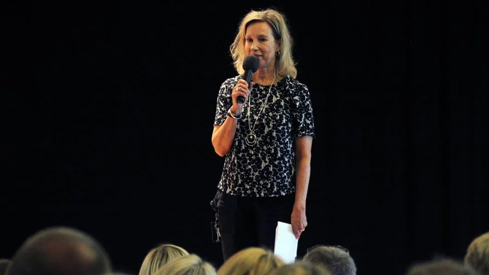 Rektor Christina Billemar hyllar samarbetet mellan alla parter som varit inblandade i satsningen.