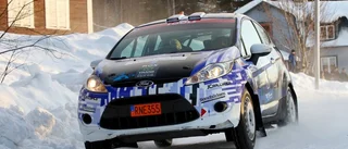 Liljesson gick i mål i SM-rallyt