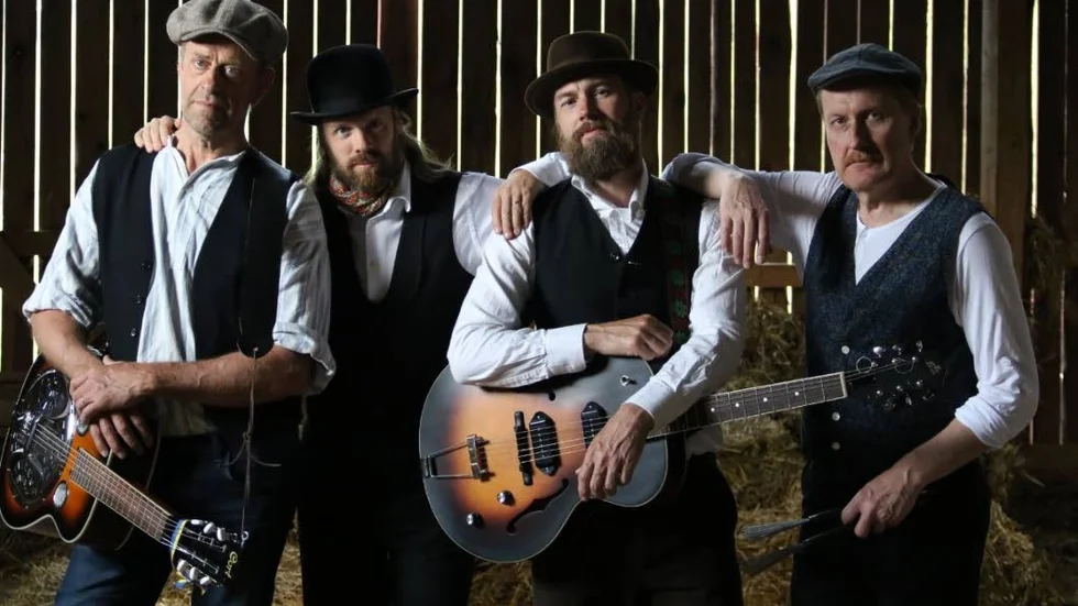 American Hymns. Gruppen  framträder i Centrumkyrkan på lördag.