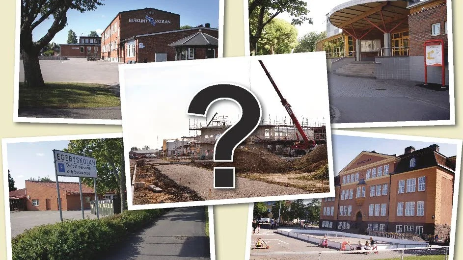 Det blir ingen femte skola i Mjölby tätort. Kommunen väljer "successiv  utbyggnad" av de fyra befintliga.