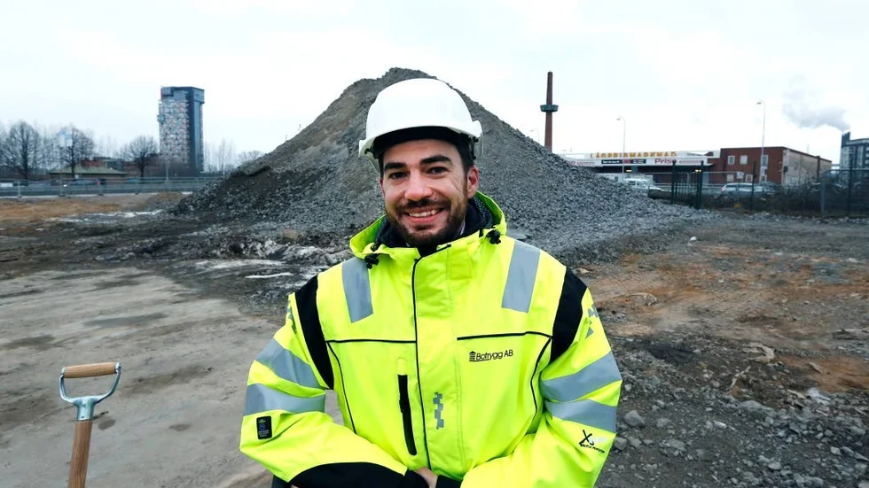 Adam Cocozza, vd på Botrygg AB, var nöjd efter att företaget röstades fram som Sveriges bästa fastighetsförvaltare på torsdagen.
