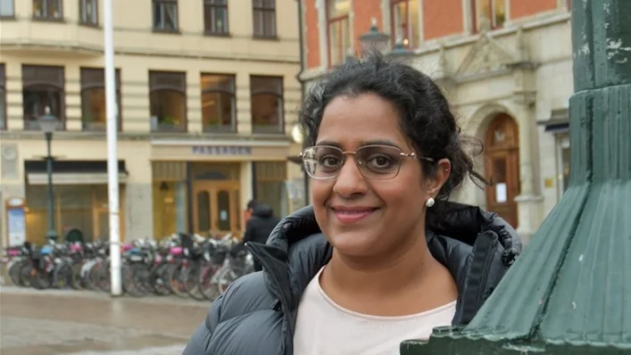 Jonna Castell började studera i Linköping som 19-åring och förälskade sig i staden med en gång. Foto: Carolina Fransson