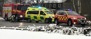 Ambulans krockade under utryckning