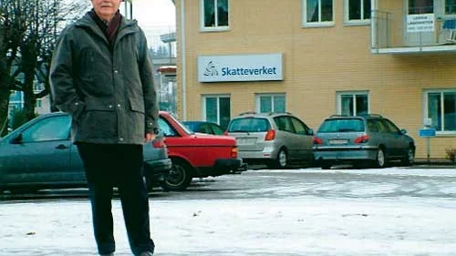 Vimmerbys siste kronofogde. Bror Carlsson lämnar nu sitt jobb som pensionär. Foto: Jimmy Karlsson