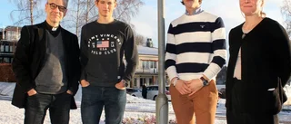 Här förbereds årets nyårsvandring
