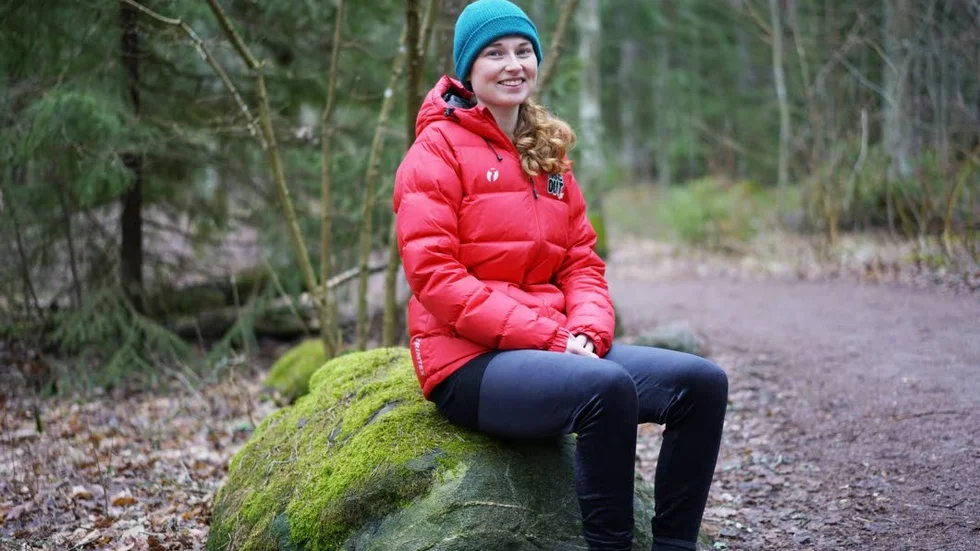 Lisa Ring författardebuterar med boken “Lisas leende äventyr på Östgötaleden”.