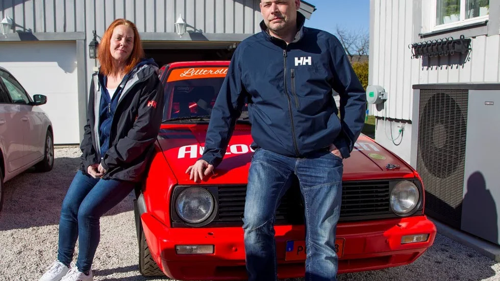 Nicklas Karlsson har fått tillbaka suget för rally. Så på söndag kör han SKänningeknixen med hustrun Jenny som kartläsare.