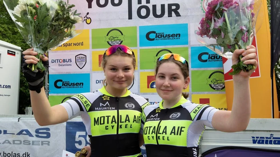 Karin Söderqvist och Amanda Mikaelsdotter kom trea i sina respektive klasser på danska etapploppet Youth Tour i helgen.