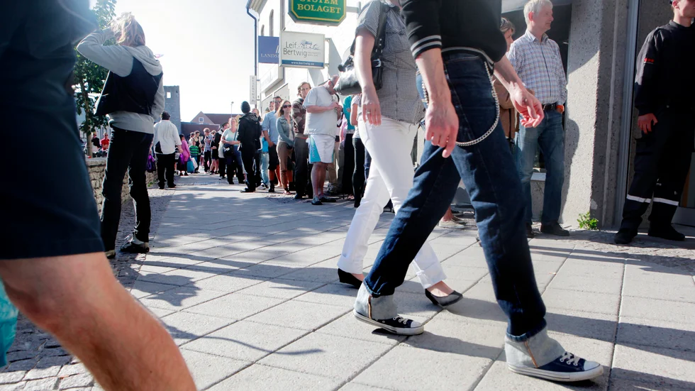 Det är detta vi jobbar för, vi vill att Visby ska bli ett året runt-resmål. Evenemangen vi arrangerar mellan september och maj har nästan bara det till syfte, säger Magnus Olsson på Wisby Centrum AB. 