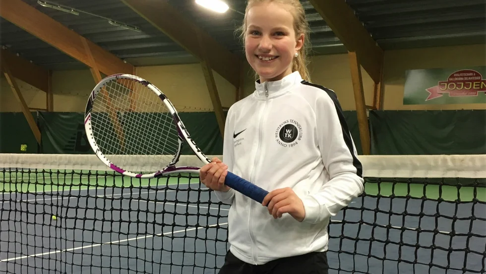 WTK:s Tess Gustavsson är uttagen till Tennis Syds läger i Växjö i november.