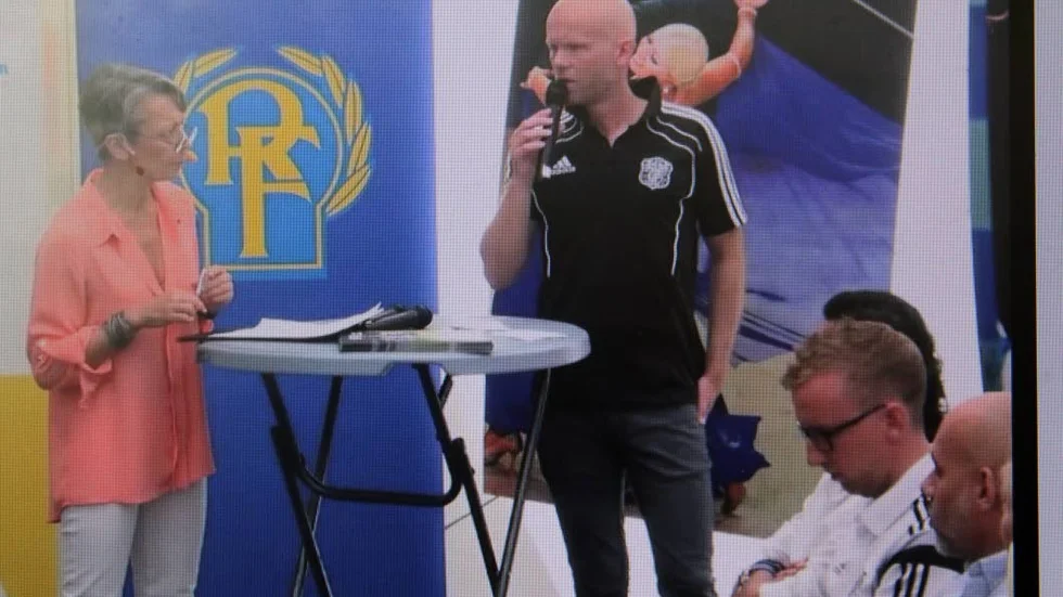 Stefan Bragsjö, ordförande i Vimmerby IF.