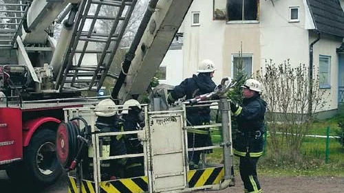 En villa i Mörlunda eldhärjades på torsdagen.