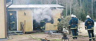 Dramatisk räddning vid brand