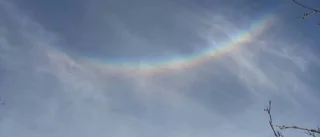 Märkligt fenomen syntes på himlen