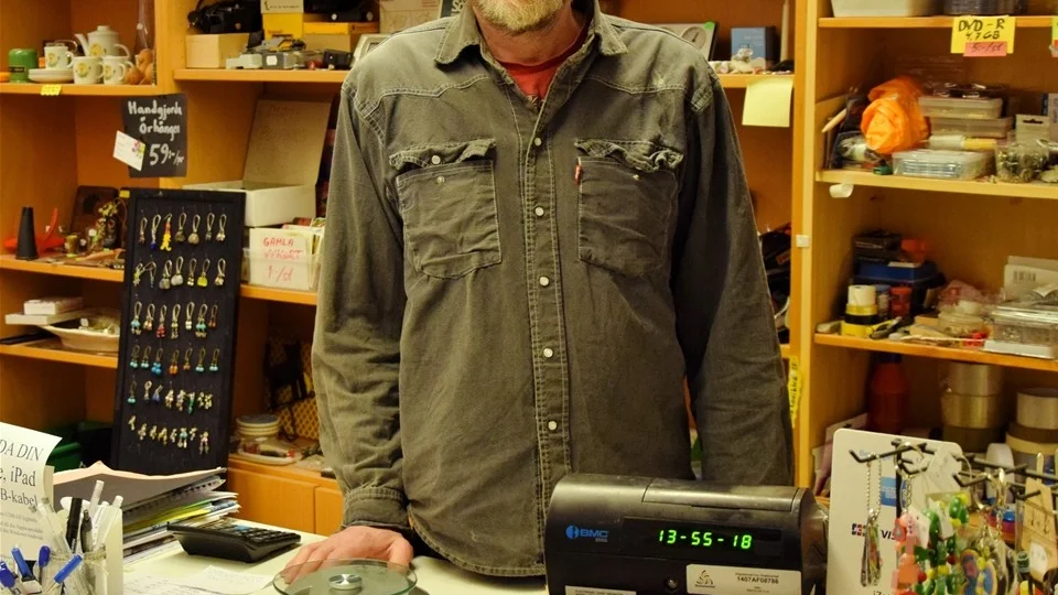 Björn Petersson gjorde ett snabbt och rådigt ingripande under onsdagen. Foto: Morgan Karlsson