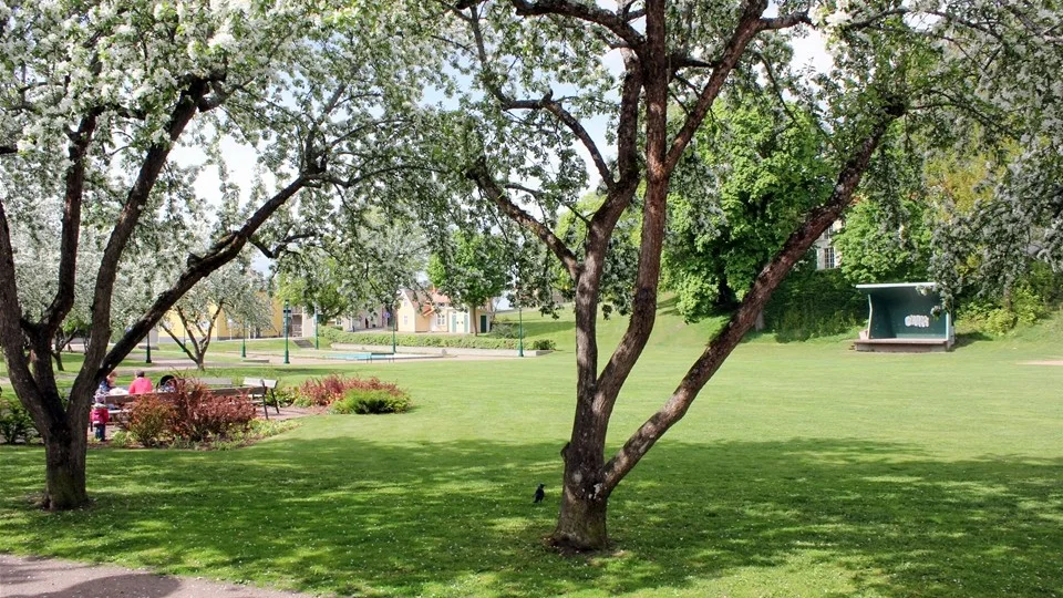 Källängsparken blir skådeplats för en stor del av kulturfestivalen i maj.