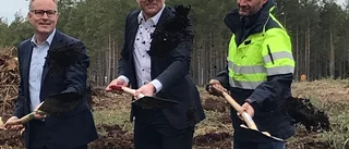 Modigs i Virserum har tagit första spadtaget till helt ny fabrik