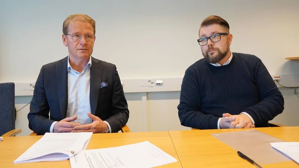 Harald Hjalmarsson (M) och Dan Nilsson (S).