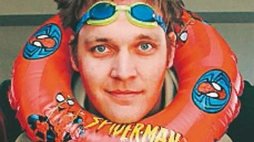Äventyrsbada med Jonas på sportlovet.