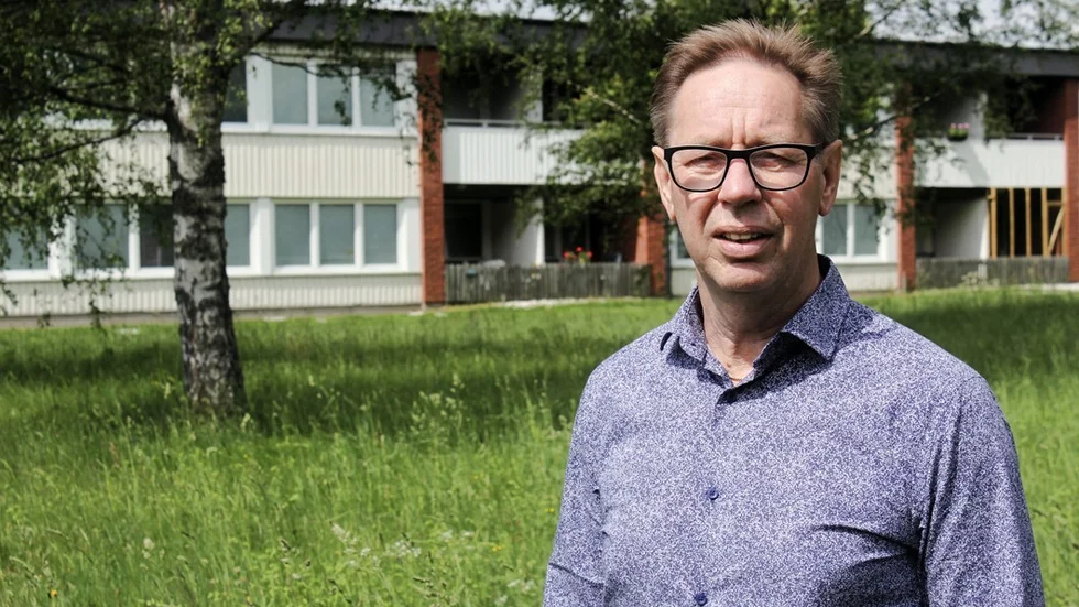 Nicke Wainebro, VD på Hultsfreds Bostäder.