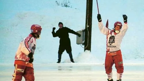 Hemmajubel. Målilla fick jubla sju gånger i derbymötet med Tjust på fredagen. Foto: Magnus Strömsten