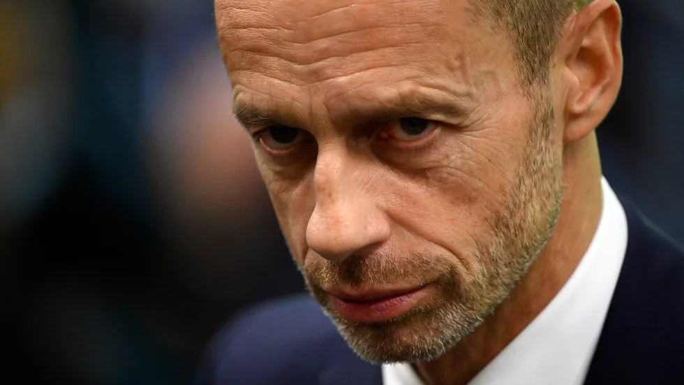 Uefas ordförande Aleksander Ceferin. Arkivbild.
