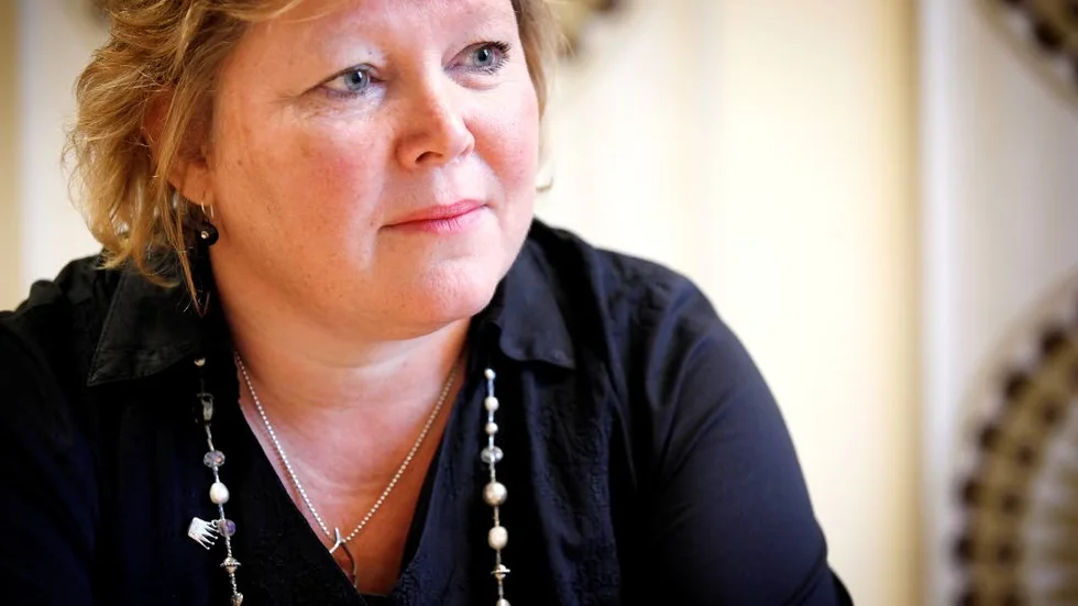 Kristina Lohman tackar för sig.