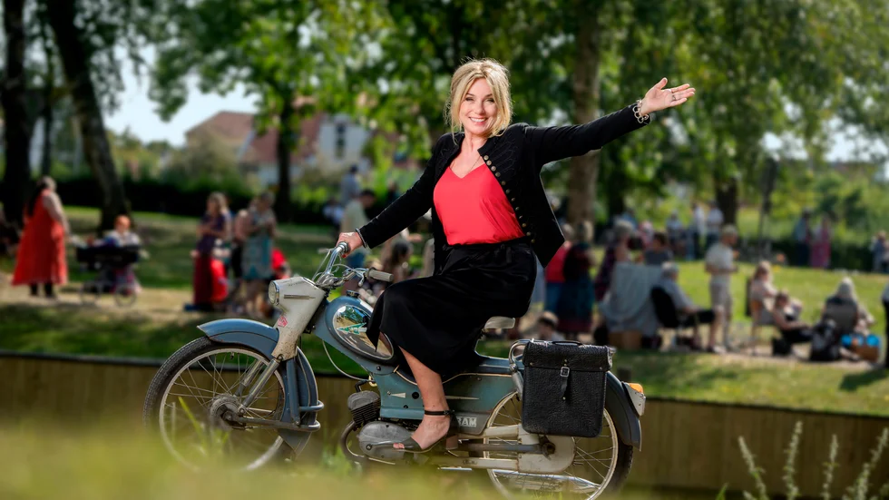 "Antikrundans" programledare Anne Lundberg. Pressbild.