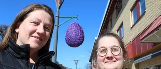 Välkomnar påsken med hållbart pynt