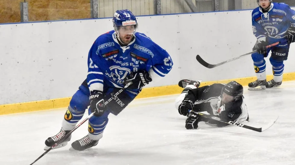 Simon Dahl gjorde tre mål mot Åstorp.