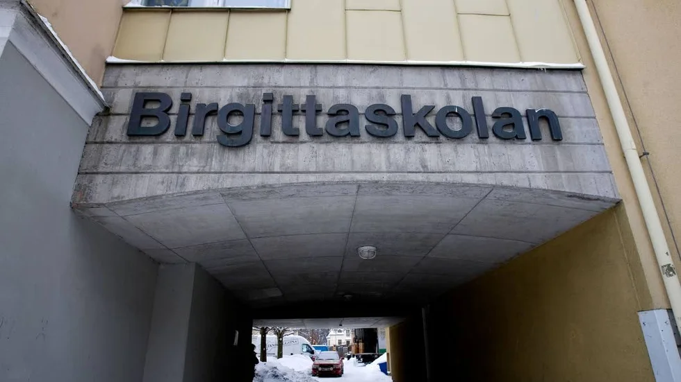 En tidigare elev på Birgittaskolan har dömts för olaga intrång i tre fall. 