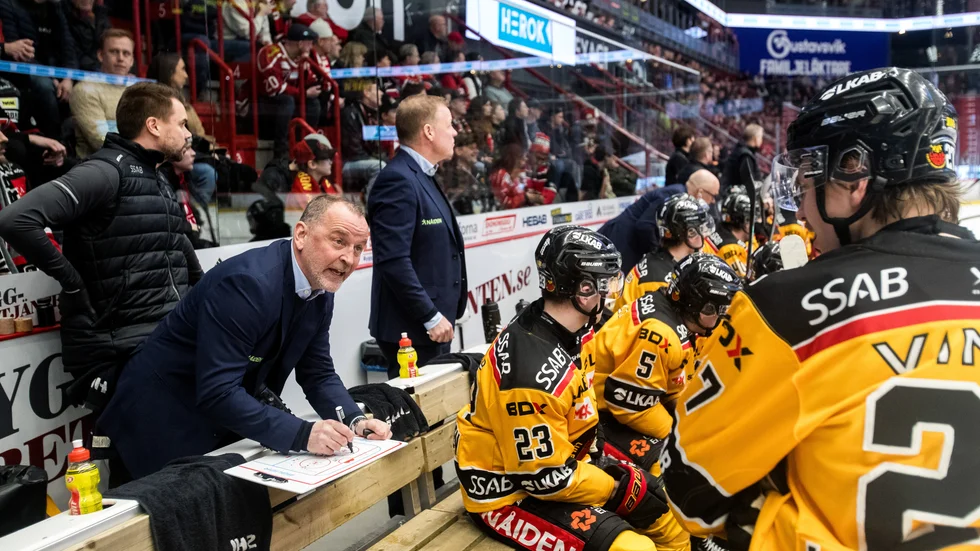 Luleås tränare Thomas Berglund.
