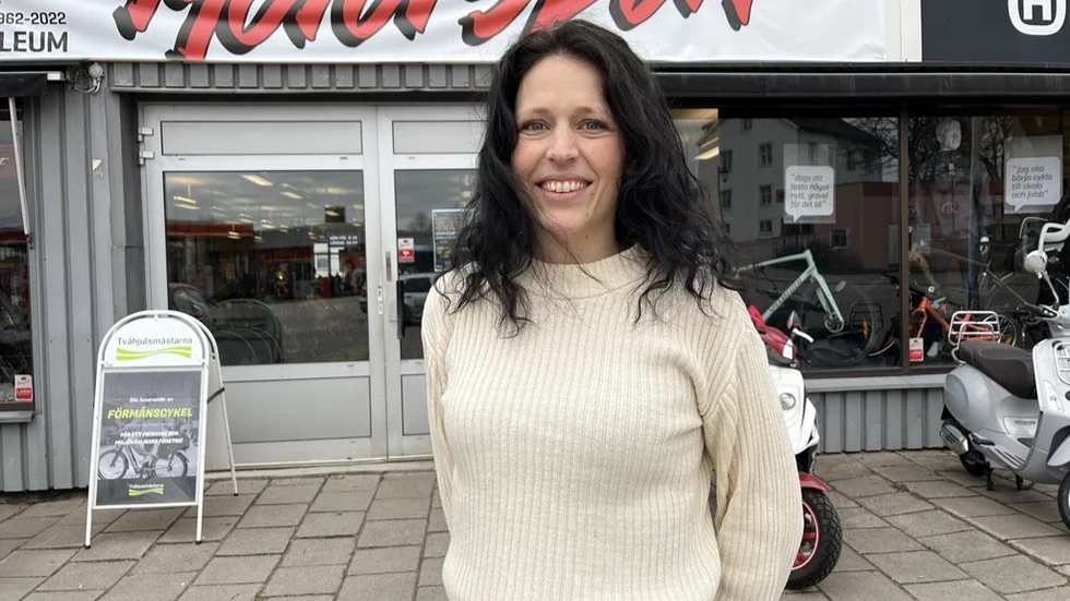 Evelina Samuelsson är ny i styrelsen hos Vimmerby Handel.