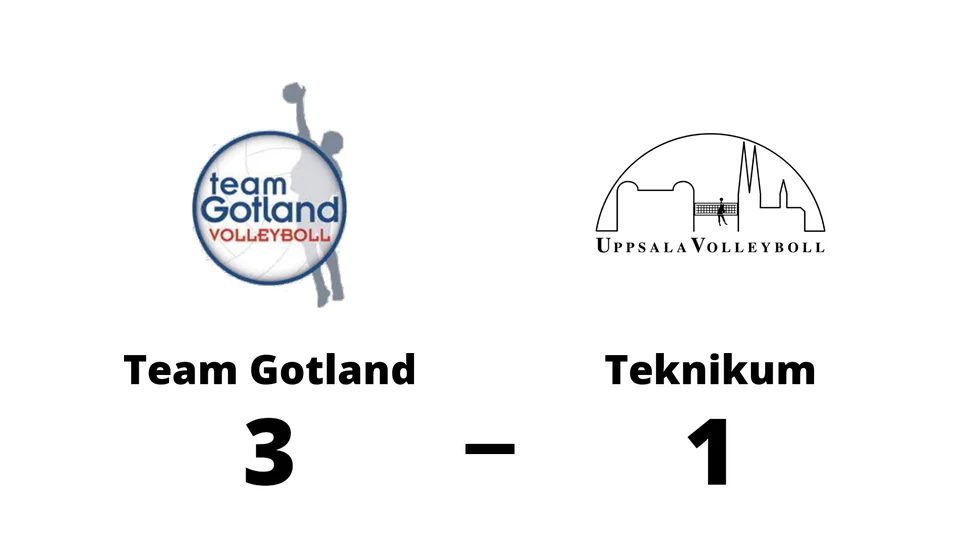 Team Gotland vann mot Teknikum