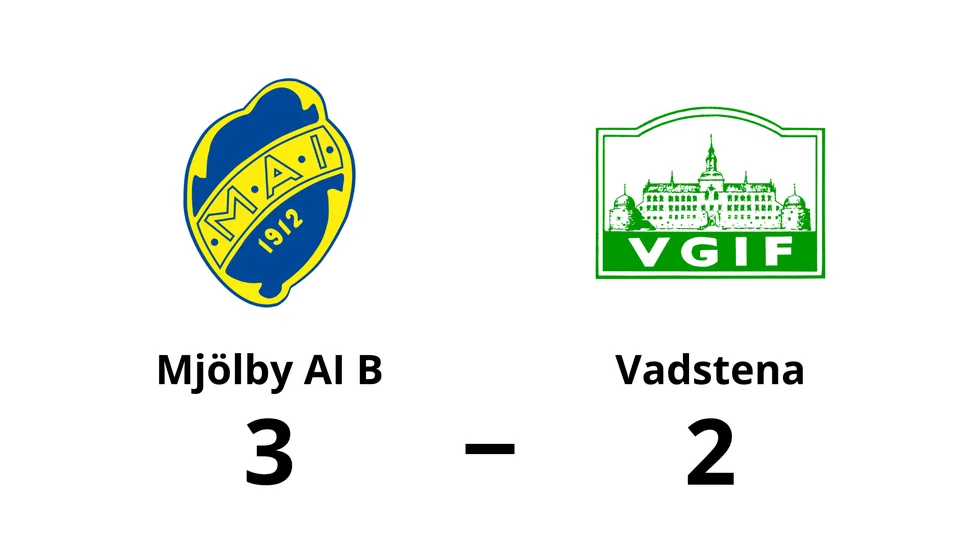 Mjölby AI FF B vann mot Vadstena GIF