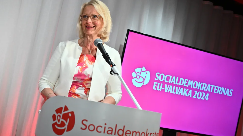 Socialdemokraternas toppkandidat till EU-valet Heléne Fritzon får gestalta partiets trendbrott när de för första gången någonsin ökar i ett EU-val.