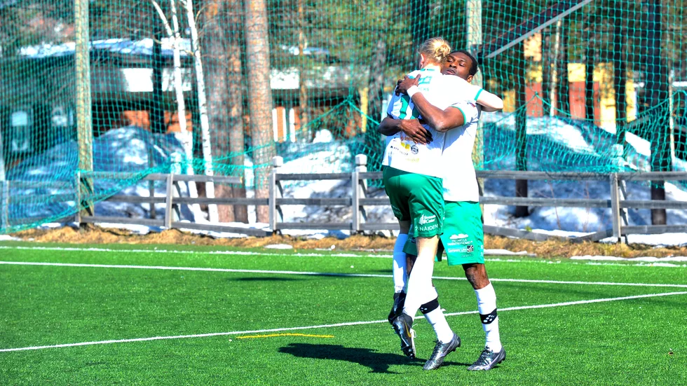 Precious Johnson gjorde hattrick och även det helt avgörande 4-3-målet.