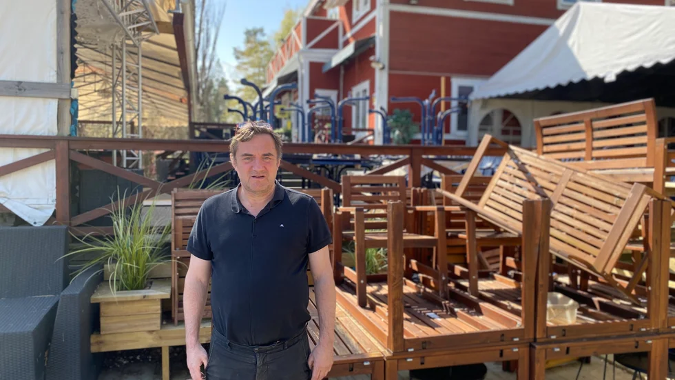Den nya restaurangchefen på Malma Strand är taggad på det nya uppdraget.
"Nu skiter jag i Stockholm", säger han.