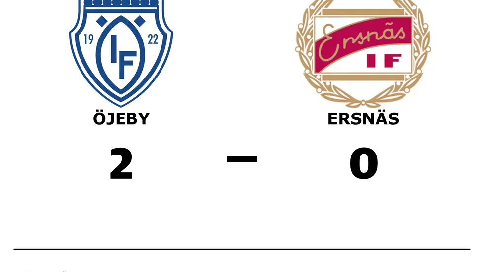 Öjeby IF vann mot Ersnäs IF