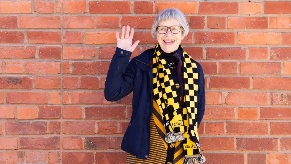 A black and yellow day in Skellefteå. 
