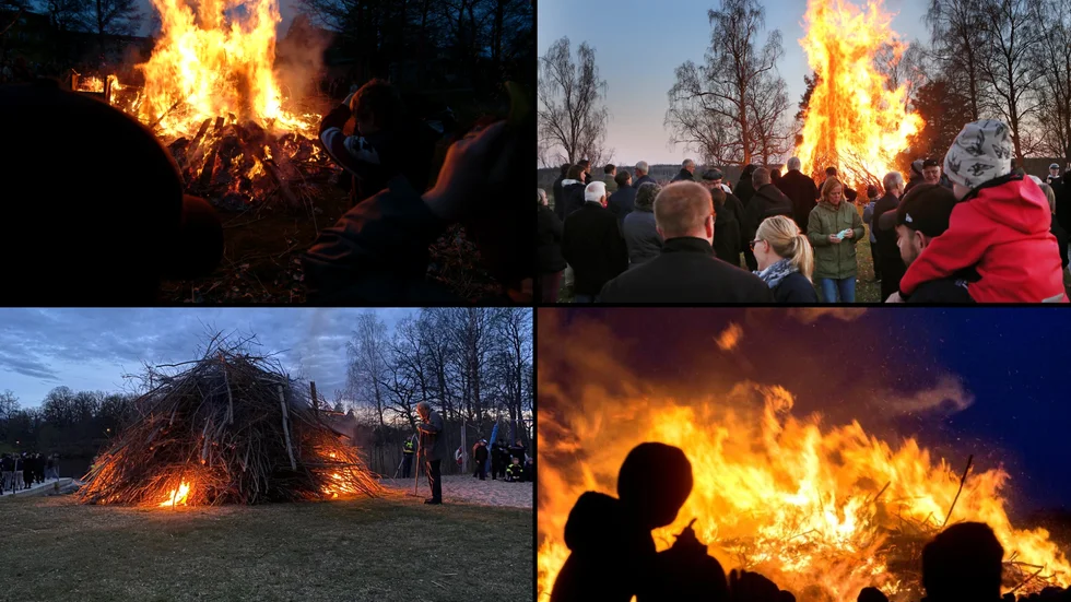 Här listar vi en mängd majbrasor som tänds i Luleå.