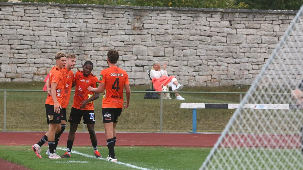FC Gute vann klart över Hudiksvalls FF.  