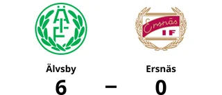 Storseger för Älvsby hemma mot Ersnäs