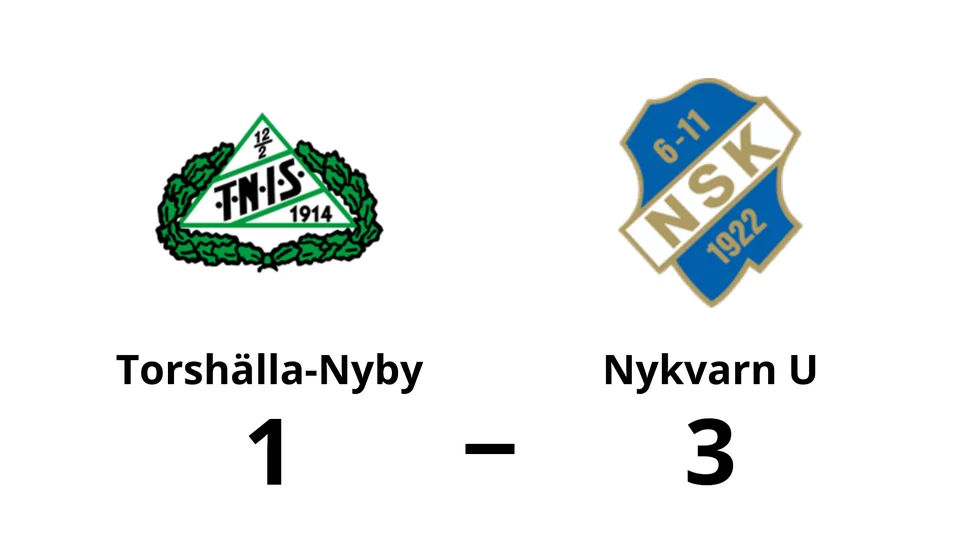 Torshälla-Nyby IS förlorade mot Nykvarns SK U