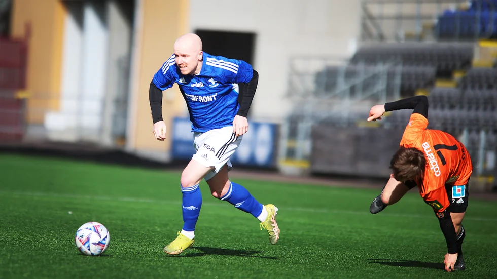 Simon Lundevall var en av målskyttarna i segermatchen mot Huddinge under söndagen.