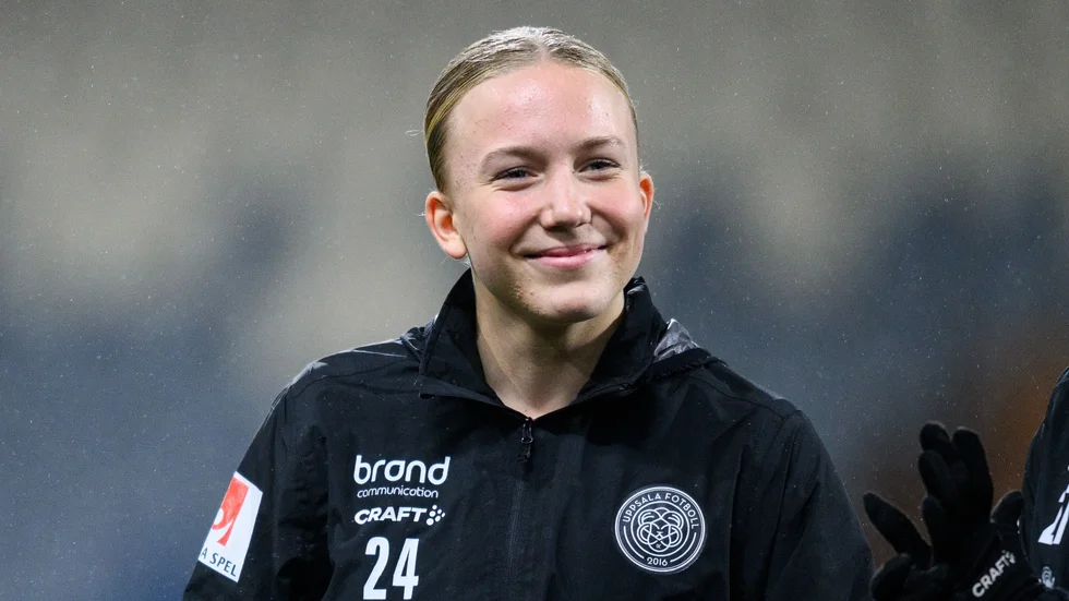 Thindra Mattsson får dra på sig den blågula matchtröjan kommande månad när F17-EM avgörs i Skåne.