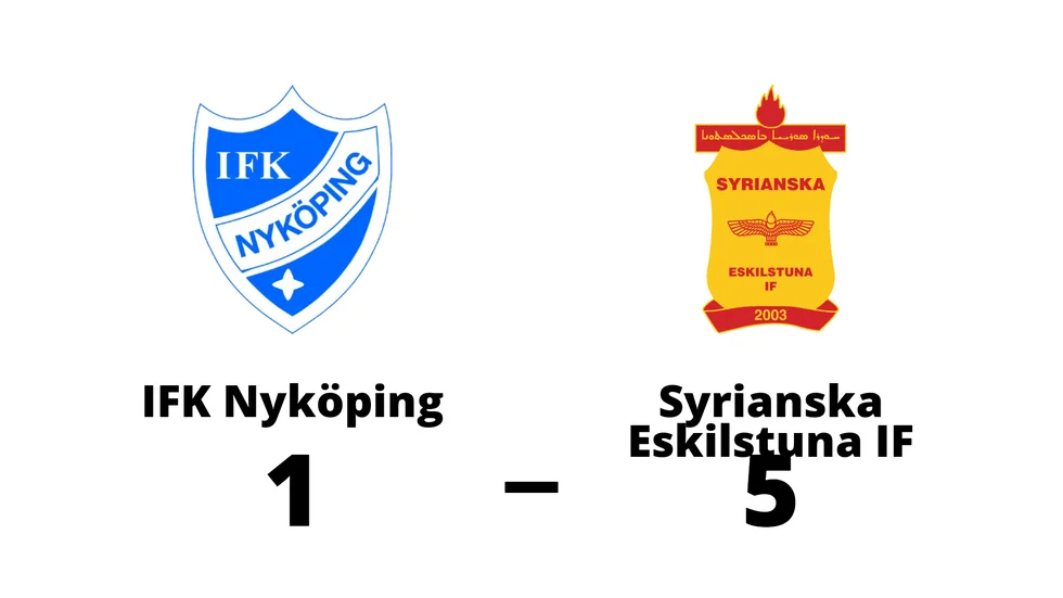 IFK Nyköping förlorade mot Syrianska Eskilstuna IF